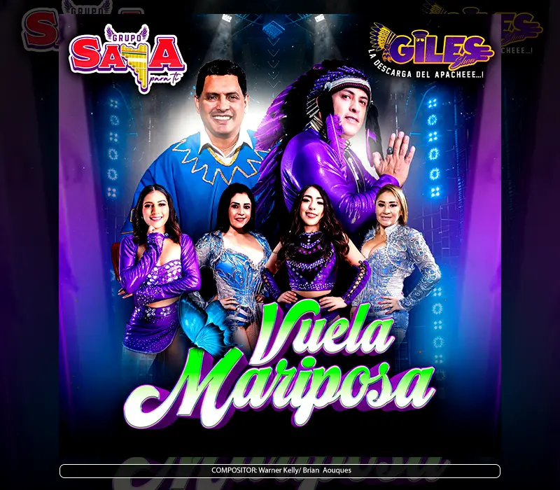 Grupo Saya Para Ti ft. Giles Show - "Vuela Mariposa"