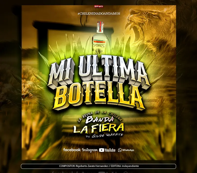 Banda la Fiera de Gildo Zarate - "Mi Ultima Botella"