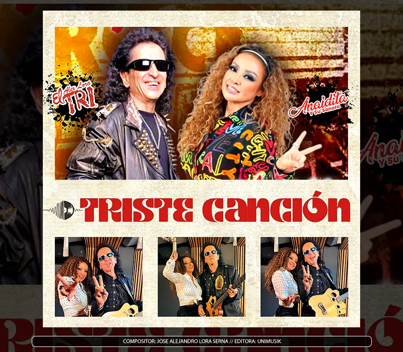 Anaidita Ft. Alex Lora y El Tri de Mexico - "Triste Cancion"