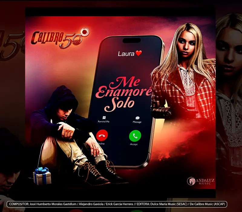 Calibre 50 - "Me Enamoré Solo"