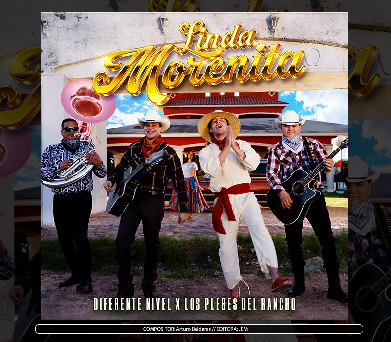 Diferente Nivel X Los Plebes Del Rancho - "Linda Morenita"