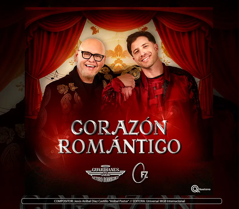 Guardianes Del Amor de Arturo Rodríguez ft. Chili Fernández - "Corazón Romántico"