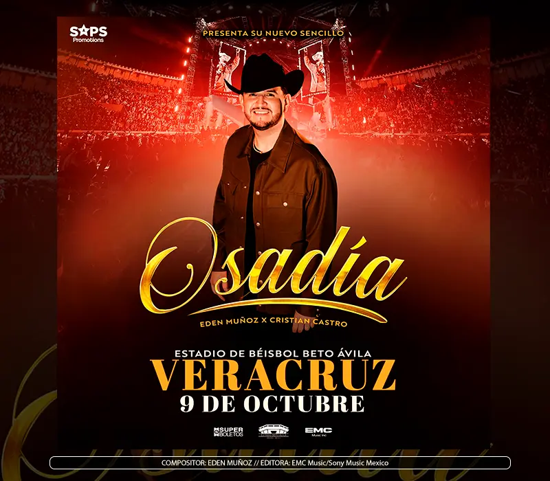 Edén Muñoz Ft Cristian Castro - "Osadía"
